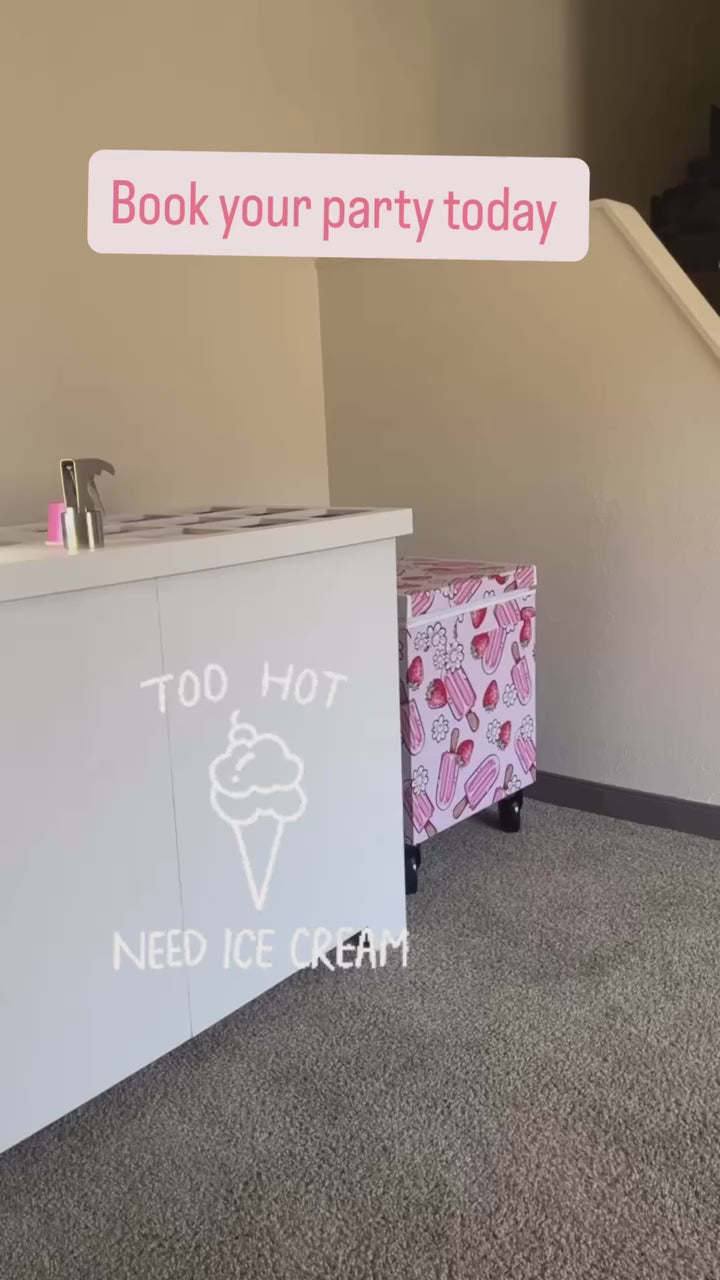 Ice cream cart rental